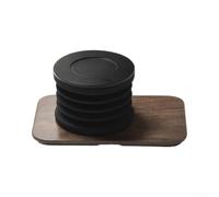 Coffee Dosing Funnel 15cm for Fellow ODE for gen2 Coffee Dosing | Fits for fellow ODE for gen2, walnut wood build, prevents bean spillage, easy dosing, sl esign