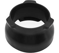 Coffee Dosing Funnel 54mm Espresso Coffee Accessrioes with Grinder Trigger for Sage Breville Portafilters Espresso Hand Free (Black)