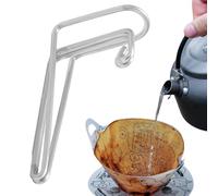 Coffee Drip Spread - Stainless Steel - Drainage Pouring for Outdoor Use - Ideal for Morning Home Setup Fresh Contry Travel Routine or Minimalist Kitchen Making Station