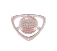 Coffee Dripper Flow Rate Separator Enhances Pour Over Brewing by Managing Flow Rate for Consistent Coffee Output (Pink)