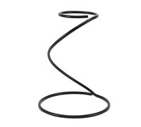 Coffee Dripper Stand Hand Drip Pour Over Coffee Brewer Holder Spiral Metal Filter Frame Rack Stable Durable For Home Cafe Bar Iron Material 233g