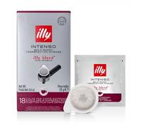 Illy ESE Espresso Coffee Pods - Intenso - Bold Roast (18 Coffee Pods) 131g
