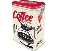 Nostalgic-Art 31105 USA aroma protection tin - strong coffee served here