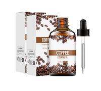 Coffee Essential Oil,Organic Face Coffee Oil,Fades Dark Spots,Against Wrinkles and Brightening Skin (2Pcs)