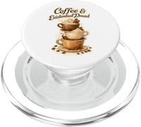 Coffee & Existential Dread Funny Coffee Lover Pun PopSockets PopGrip for MagSafe