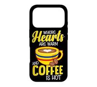 Coffee Fans Where Hearts Are Warm And Coffee Is Hot Colombia Case for iPhone 17 Pro
