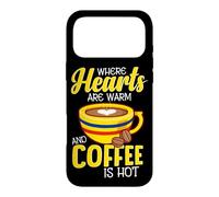 Coffee Fans Where Hearts Are Warm And Coffee Is Hot Colombia Case for iPhone 17 Pro Max
