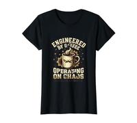 Coffee Fellows Lack of Sleep Value Graphic T-Shirt, Women, Black, S