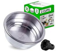 Coffee Filter 2 Cups for Gaggia with Dimensions Ø 68 mm h-27 mm