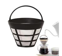Coffee Filter Basket, Reusable Mesh Cone Shaped Strainer Replacement, Coffee Filter Baskets, for Office Travel Camping Picnic Home Kitchen and Cafe