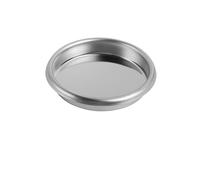 Coffee Filter Basket, Stainless Steel Powder Bowl, Espresso Filter Bowl, Handleless Bottom Universal Coffee Tool, Compatible for 51/54/58mm.(58mm Blind Bowl)