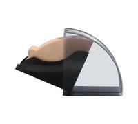 Coffee Filter Holder - Acrylic Compact Size, Fan Shaped Lid Storage Dispenser, Paper Filter Rack, Transparent Storage Rack, Durable Organizer | Space-Saving Coffee Dispenser for Shops Baristas Home