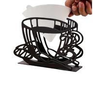 Coffee Filter Holder for Plan, Iron Shaped Organizer - Paper Filter Organizer, for Home, Restaurant, Picnic, Parties, Weddings, Camping Travel
