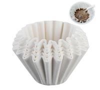 Coffee Filter Papers | Basket Coffee Filter Papers | 50pcs Single Service Cake Shaped Paper Filters | Reusable Cup Filters, Compatible With 1-4 Cup Coffee Machine, 1, Consulte la descripción