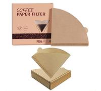 Coffee Filter Papers, Unbleached Coffee Filter Papers for Dripper Coffee Maker, 13.5 x 10cm 100% Natural, Pack of 200