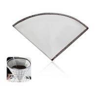 Coffee Filter Reusable Coffee Filter Size 4, Permanent Filter Compatible with HD7546/20, Hario, Melitta Filter Holder (1 x 4) and Severin KA4805, for Filter Coffee Machines 8-12 Cups
