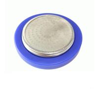 Coffee Filter Screen Silicone Group Head Gasket Seal for Espresso Machines 60mm Stainless Steel Blue Replacement Part Compatible with E61 Groups Rocket(net + sealing ring)