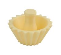 Coffee Filter Shape Retainer Tool for V60 and Origami Drippers, Sturdy Petg with 20 Ribs for Secure Fit and Enhanced Brewing, Portable Coffee Accessory