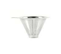 Coffee Filter,Stainless Steel Coffee Filter Reusable Pour Over Cone Dripper Holder Mesh