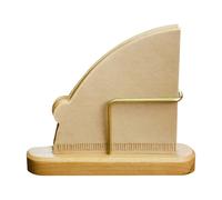 Coffee Filter Storage Container - Wooden Organizer Holder with Non-Slip Base | Coffee Filter Container - for Desk Bar Kitchen Business Home