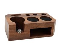 Coffee Filter Tamper Holder Non Slip Universal for Kitchen Cafes Counter Top fits 51mm 54mm, fit 51mm 54mm
