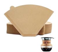 Coffee Filters 2 Cone Paper for Fellow Coffee Maker, 100pcs Unbleached #2 Filter for Fellow Aiden Precision 10 Cup