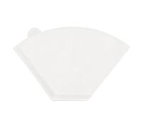 Coffee Filters #4，Coffee Filter 4 Cone Paper 12 Cup，200 Disposable Large Coffee Filters - White
