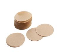 Coffee Filters, 500 Counts Paper Filters Drip Coffee Maker | Percolator Coffee Filter, Disposable Coffee Filter, Round Coffee Capsule Filter Paper, Percolator Coffee Pot for