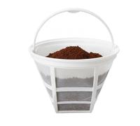 Coffee Filters In The Shape Of A Basket,Mesh Strainer With Fine Mesh - Mesh Filter With Handle For Coffee Makers From 6 To 8 Cups | For Use In Cafe, Home And Kitchen And Filtering Tea
