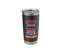 Coffee First Controller Video Game Gaming Stainless Steel Insulated Tumbler