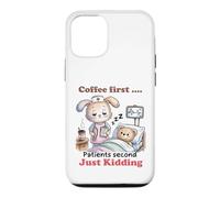 Coffee First Patients Second Funny Nurse Case for iPhone 12/12 Pro