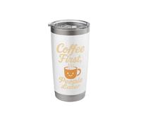 Coffee First, People Later - Coffee Lover's Delight Stainless Steel Insulated Tumbler