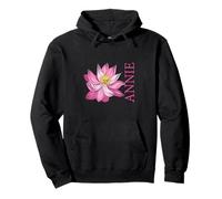 Coffee Flower Personalized Annie First Name Women Mom Pullover Hoodie