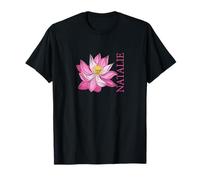Coffee Flower Personalized Natalie First Name Women Mom T-Shirt