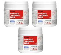 Coffee Format 2-Phase Cleaning Tabs+ Cleaning Tablets for Coffee Machines and Coffee Format, 3.5 g, Two-Phase Removal of Coffee Deposits and Grease, Set of 120