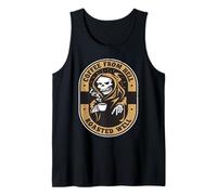 Coffee from Hell Roasted Well Funny Halloween Skull Themed Tank Top