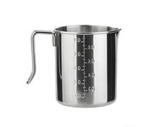 Coffee Frothing Jug 900ml Professional Spout | 300ml compact size, for ideal for single serve, rust-proof steel, spout for patterns, home kitchen use(300ml)