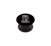 Coffee Gives Me Puzzle Lover PopSockets Adhesive PopGrip