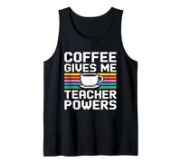 Coffee Gives Me Teacher Power Tank Top