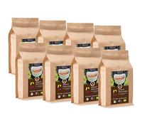 Coffee Globetrotter - Colombia Excelso EP Finca la Lindura - Organic - 8 x 1000 g Coarsely Ground - for Bean- to- Cup Machines, Coffee Grinder - Roasted Coffee from Organic Farming