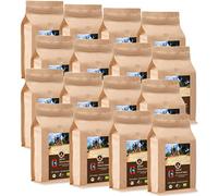 Coffee Globetrotter - Guatemala SHB EP Finca El Catuai - Organic - 16 x 1000 g Very Fine Ground - for Bean- to- Cup Machine, Coffee Grinder - Roasted Coffee from Organic Farming