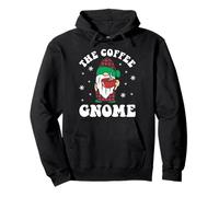Coffee Gnome Cozy Merry Christmas Winter Family Matching Pullover Hoodie