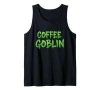 Coffee Goblin Java Brew Iced Hot Espresso Latte Coffee Beans Tank Top