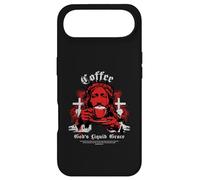 Coffee: God's Liquid Grace Beloved Cafe Church Saying Case for iPhone Air