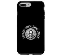 Coffee: God's Liquid Grace Coffee Church Saying Case for iPhone 7 Plus/8 Plus
