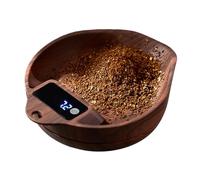 Coffee Gram Scale,0.1g Accuracy Electronic Digital Kitchen Food Scale - 1kg High Precision Kitchen Weighing Tool Coffee Brewing Accessories for Store Office Cafe Counter Apartment