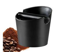 Coffee Grind Knock Box - Coffee Espresso Disposal Grounds Container, Hygienic Disposal Espresso Grounds Knock Box | Espresso Dump Bin with Removable Knock Bar and Non-Slip Base for Espresso Machine