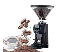 Coffee Grinder 250W, Professional-Grade Precision with 60mm Flat Burrs, Touchscreen Control, 19 Grind Settings, Dual-Use for Home or Commercial - 1500ml