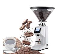 Coffee Grinder 250W, Professional-Grade Precision with 60mm Flat Burrs, Touchscreen Control, 19 Grind Settings, Dual-Use for Home or Commercial - 1500ml