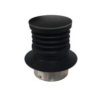 Coffee Grinder Beans Single Dose Hopper Silicone Bellows Espresso Blowing Cleaning Tool,Compatible for Breville,Sage(Metal Cover)